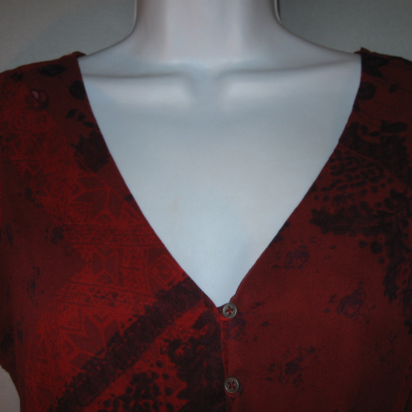 Urban Outfitters Ecote Chiffon Babydoll Dress - Picture 2 of 5